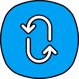 cirkel pijl icoon