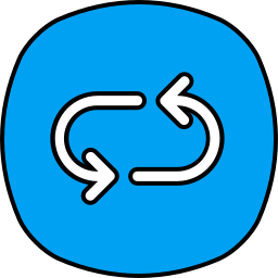 Circular arrow icon