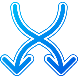 Shuffle arrows icon