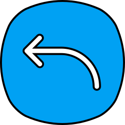 Turn left icon