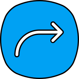 Turn right icon