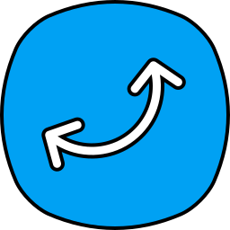 Double arrow icon