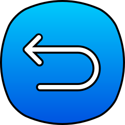 Turn left icon