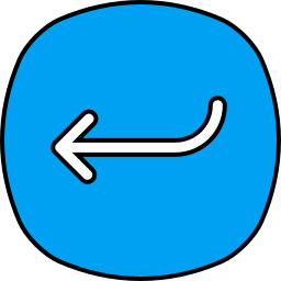 Turn left icon