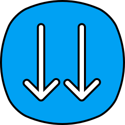 Double arrow icon