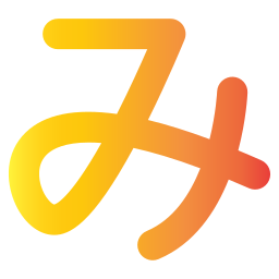 alfabet japoński ikona