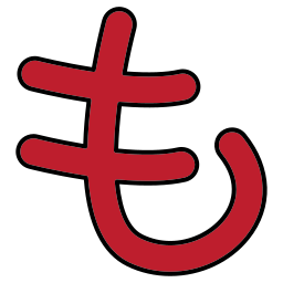 Japanese alphabet icon