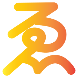 Japanese alphabet icon