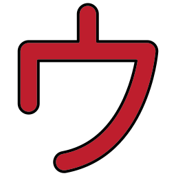 Japanese alphabet icon