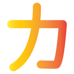 Japanese alphabet icon