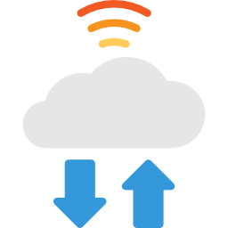 computación en la nube icono