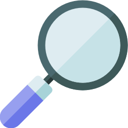 Magnifying glass icon