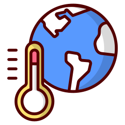 Climate change icon