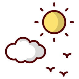 Sunny day icon