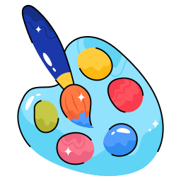 Paint palette icon