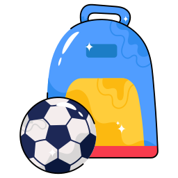 bolsa deportiva icono