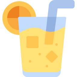 sok pomarańczowy ikona
