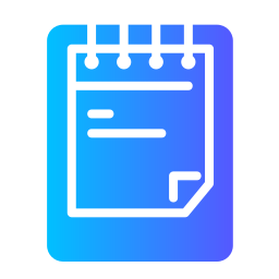 carnet de notes Icône