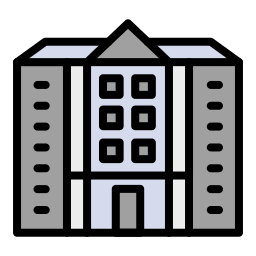 Городское здание иконка