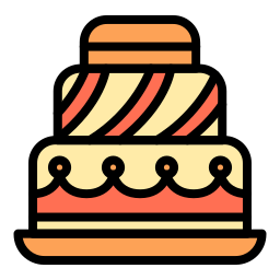 Wedding cake icon