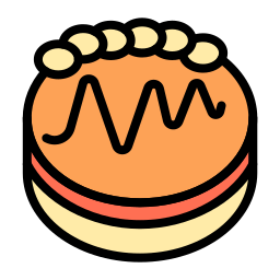 Sweet cake icon
