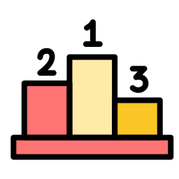 clasificación icono