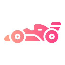 samochód wyścigowy ikona