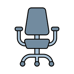 Office chair icon