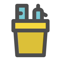 Pencil box icon