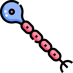 neuron jednobiegunowy ikona