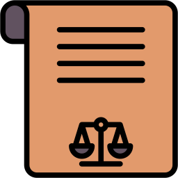 ley administrativa icono