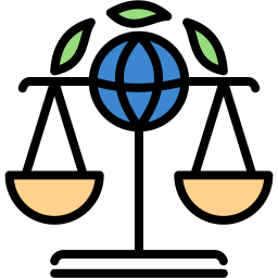 ley internacional publica icono