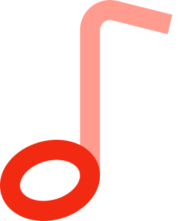 Music note icon