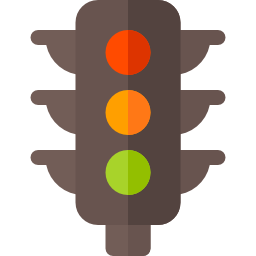 Traffic lights icon