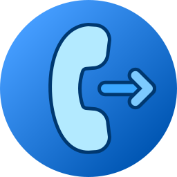 Outgoing call icon