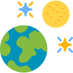 planetas Ícone