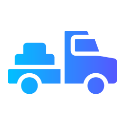 Pickup truck icon