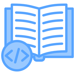 libro de codificación icono