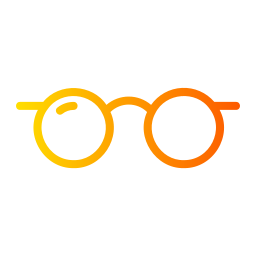 lunettes Icône