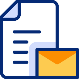 archivo de correo electrónico icono