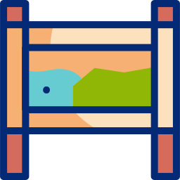 Map sign icon