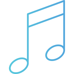 Musical note icon