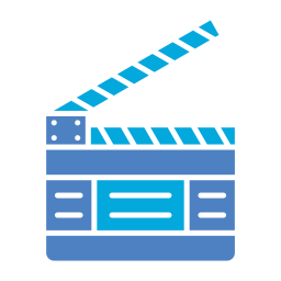 Clapperboard icon