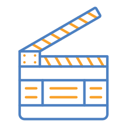 Clapperboard icon