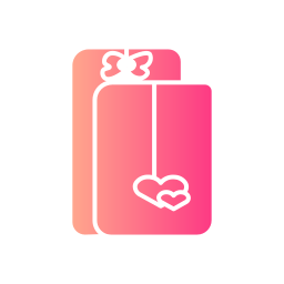 Wedding card icon