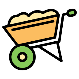 Wheelbarrow icon