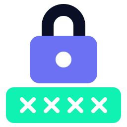password sicura icona