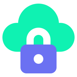 Secure and safe icon