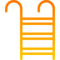zwembad ladder icoon