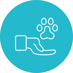 Paw print icon